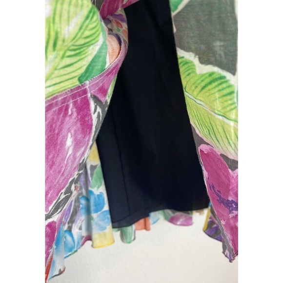 LAUREN‎ RALPH LAUREN BYRON FLORAL PRINT KNEE LENGTH LINED SKIRT SIZE 6P - Picture 3 of 5